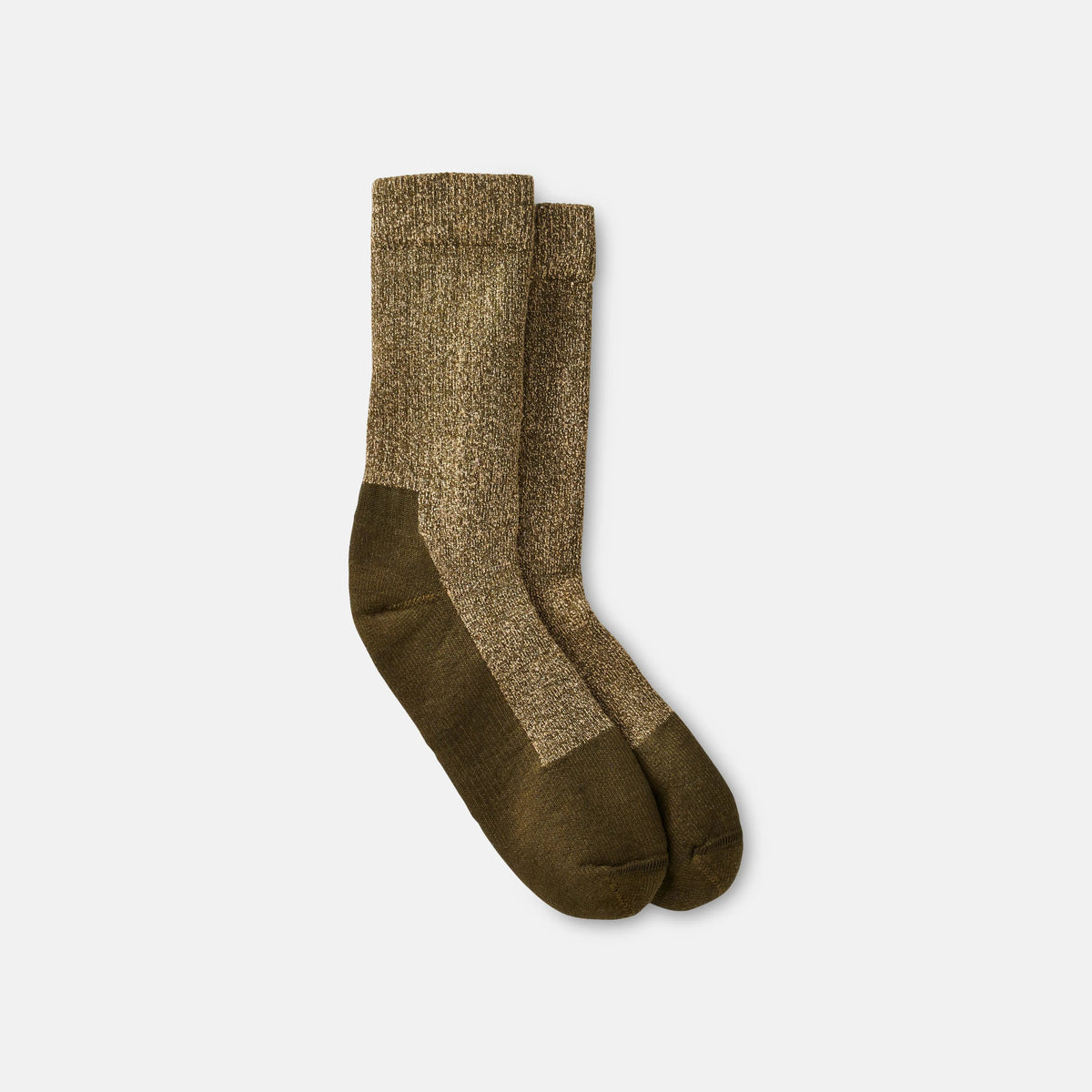 Unisex Deep Toe-Capped Crew Sock in Olive 97655 | Red Wing Heritage - Red Wing Shoes