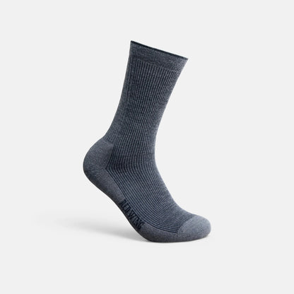 Unisex Merino Wool Blend Crew Sock in Charcoal - Red Wing Shoes