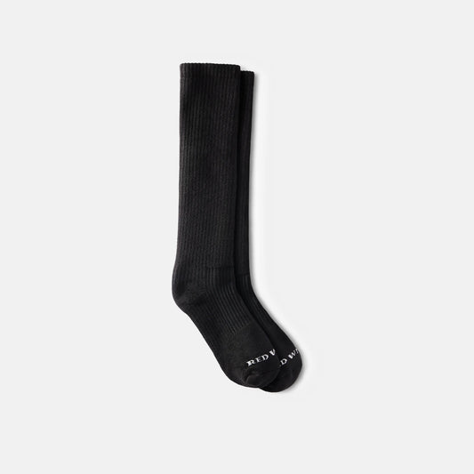 Unisex Cotton Blend Over-the-Calf Sock in Black 97273 - Red Wing Shoes