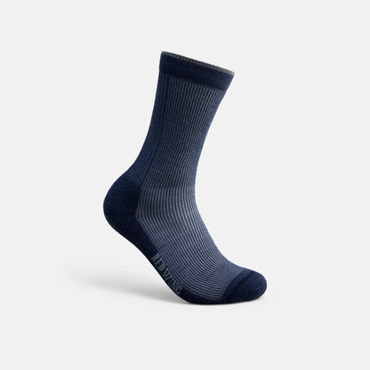 Unisex Merino Wool Blend Crew Sock in Navy - Red Wing Shoes