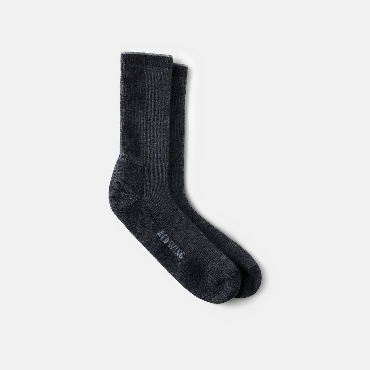 Unisex Merino Wool Blend Crew Sock in Black 97362 - Red Wing Shoes