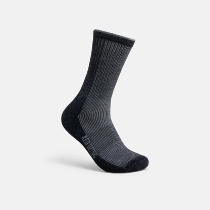 Unisex Merino Wool Blend Crew Sock in Black 97362 - Red Wing Shoes