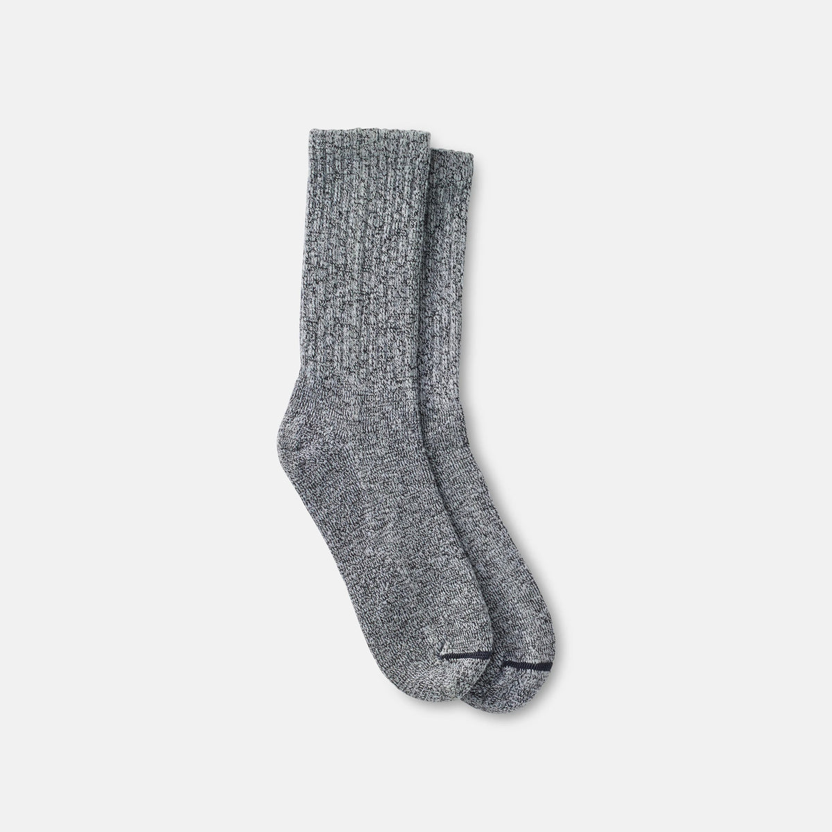 Unisex Cotton Blend Ragg Crew Boot Socks in Over Dyed Navy/Blue Cotton Blend 97651 | Red Wing Heritage - Red Wing Shoes