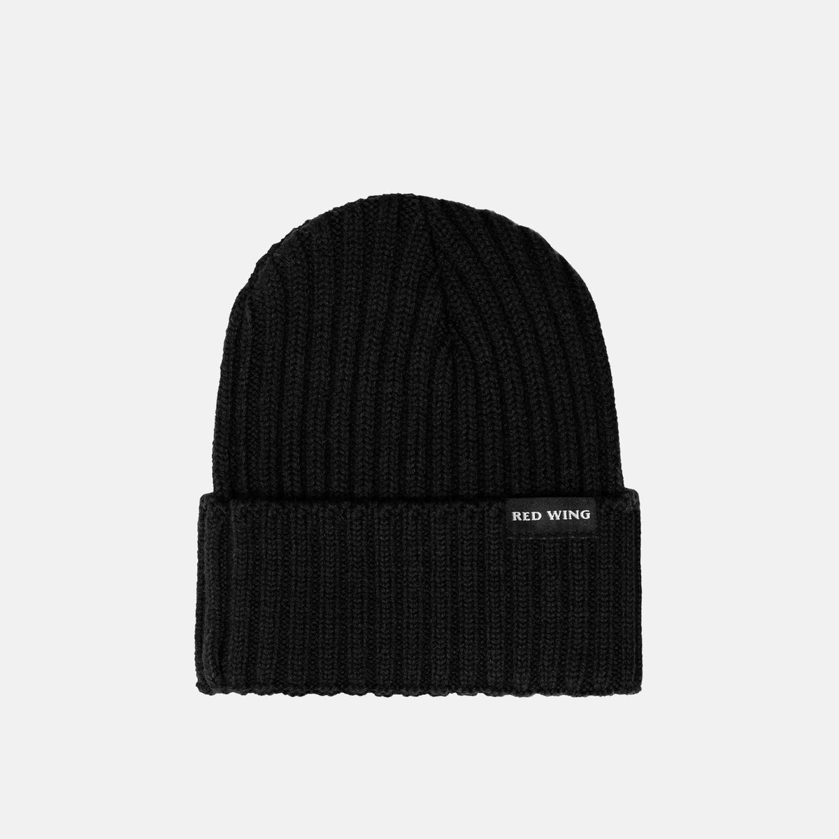 Unisex Shaniko Wool Rib Hat in Black 97483 | Red Wing Heritage - Red Wing Shoes