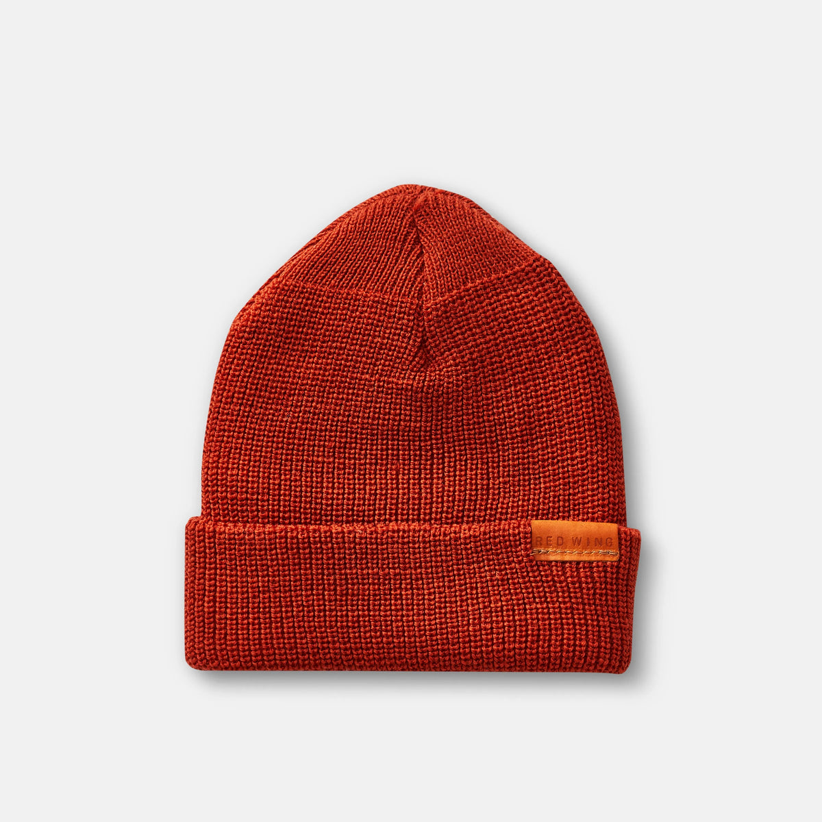 Unisex Merino Wool Knit Hat in Rust 97497 | Red Wing Heritage - Red Wing Shoes