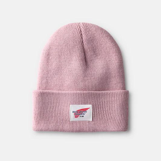 Unisex Kids Cuffed Beanie Hat in Pale Rose 98051 - Red Wing Shoes