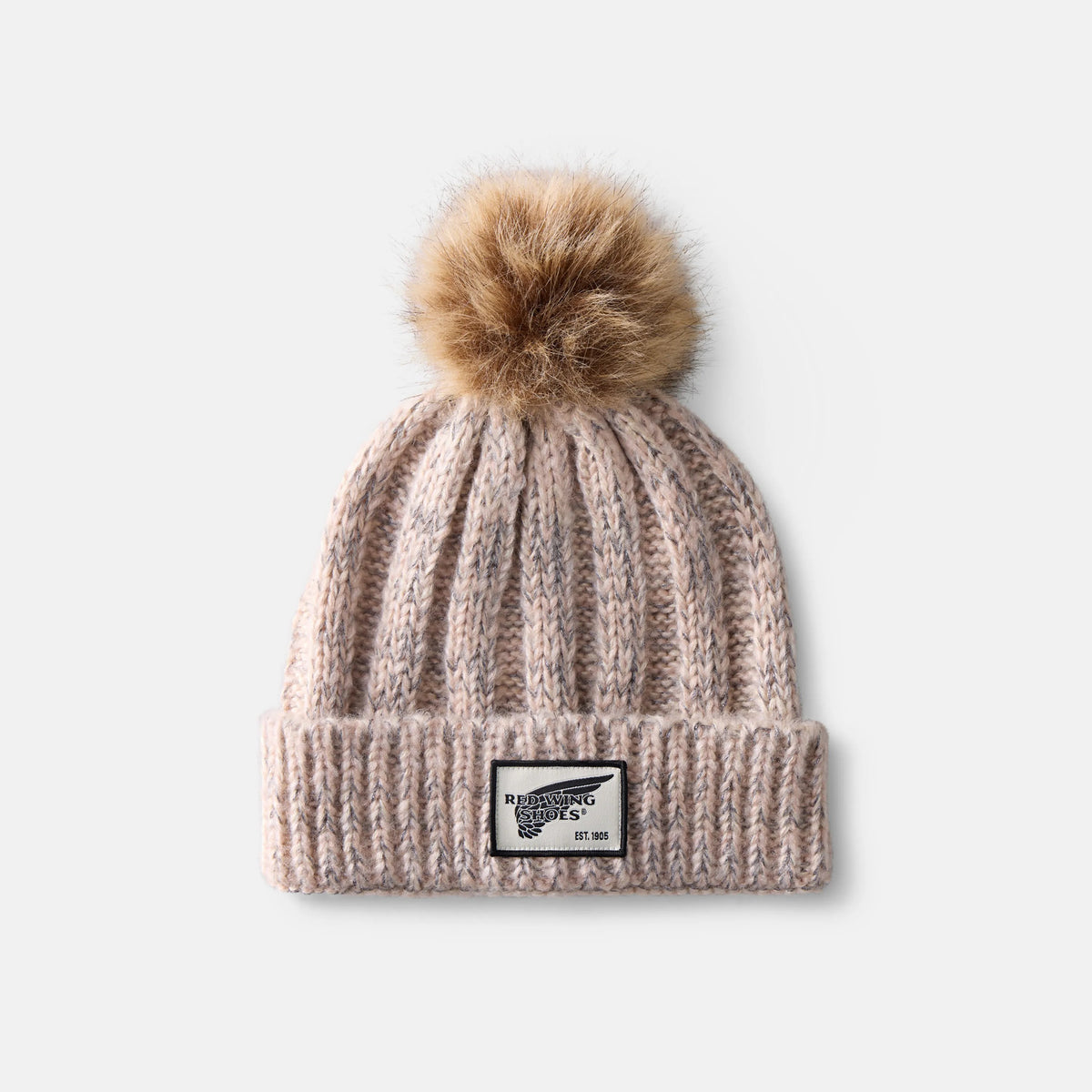 Knit Pom Beanie Hat in Cream 98058 - Red Wing Shoes