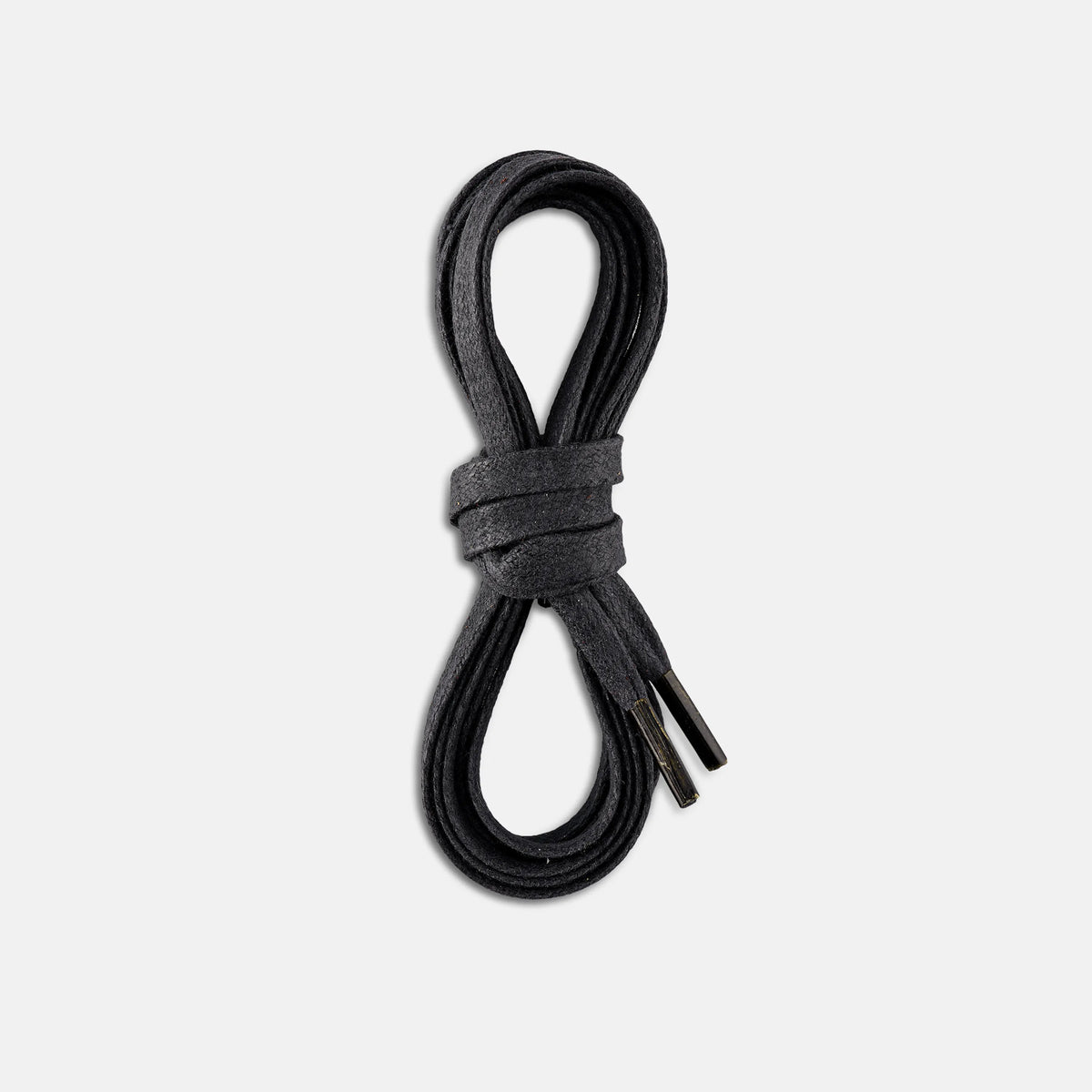 60-Inch Black Flat Waxed Boot Laces 93007 - Red Wing Shoes