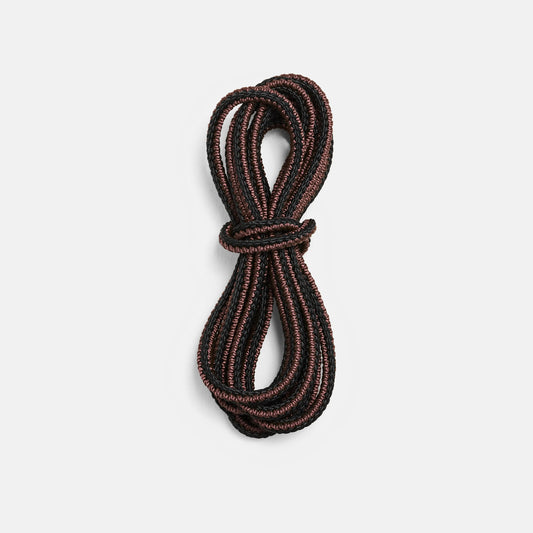 63-Inch Black/Brown Taslan Boot Laces 97145 - Red Wing Shoes