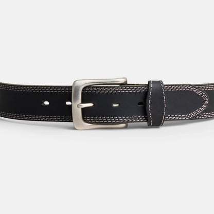 Red Wing Triple Stitch Leather Belt in Black 96549 - Red Wing Shoes