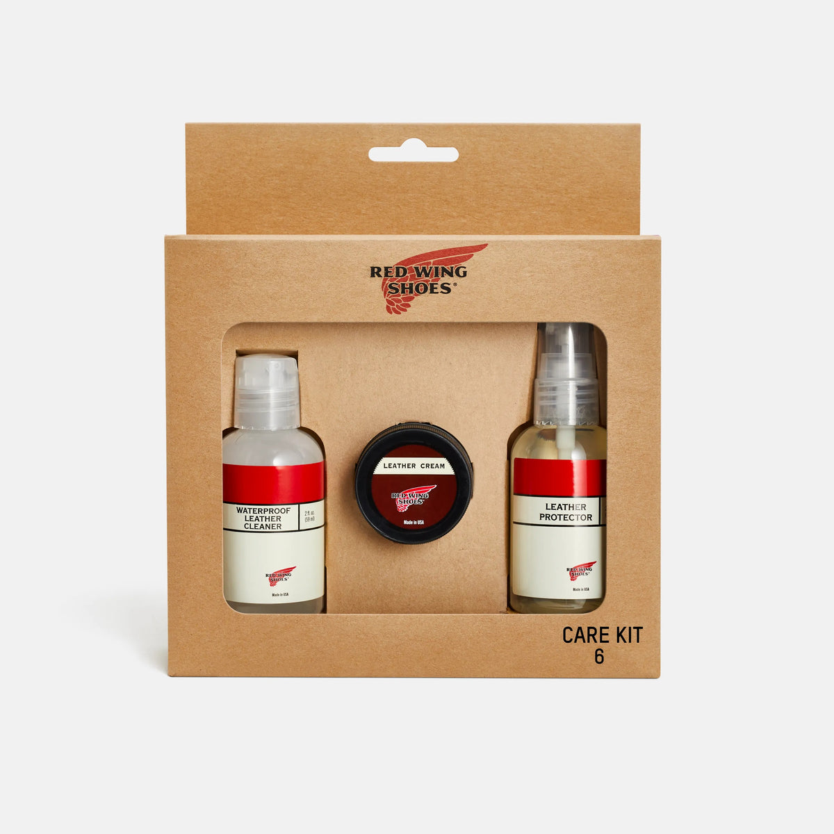 Care Kit #6 for Waterproof Full Grain, Nubuck or Smooth Finish Leathers 98022 - Red Wing Shoes