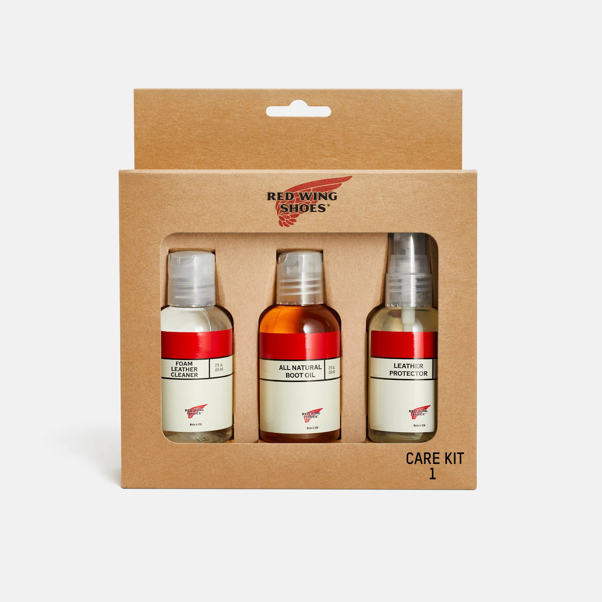 Mini Care Kit #1 for Full Grain or Nubuck Leathers 98018 - Red Wing Shoes